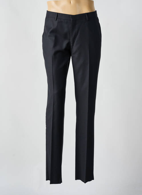 Pantalon slim tissage popeline taille normale noir SAINT HILAIRE homme