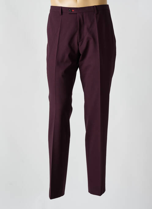 Pantalon slim tissage popeline taille normale violet ROY ROBSON homme