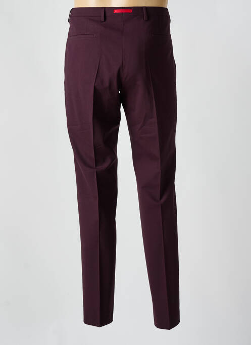 Pantalon slim tissage popeline taille normale violet ROY ROBSON homme