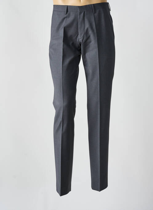 Pantalon slim tissage popeline taille normale gris ROY ROBSON homme