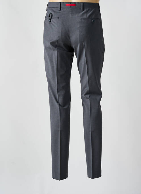 Pantalon slim tissage popeline taille normale gris ROY ROBSON homme