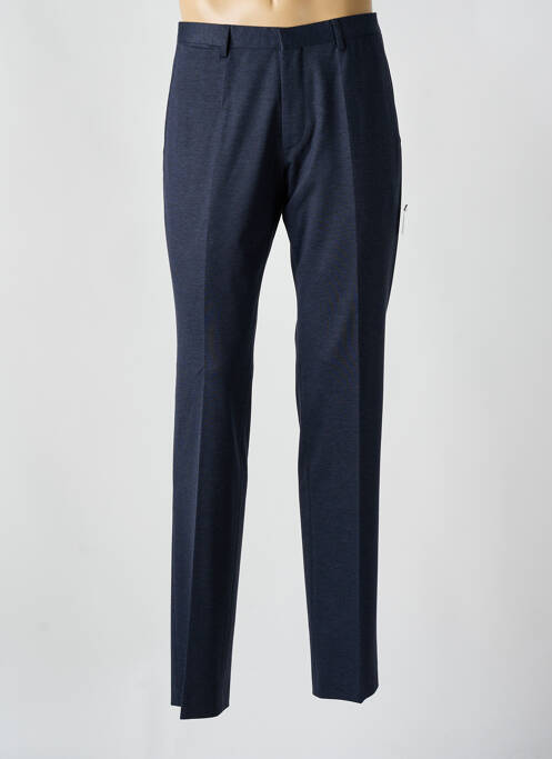 Pantalon slim tissage popeline taille normale bleu ROY ROBSON homme