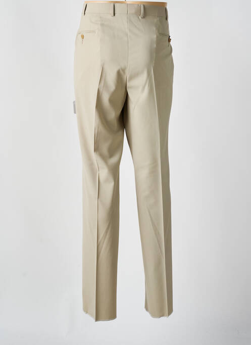 Pantalon slim beige SAINT HILAIRE pour homme