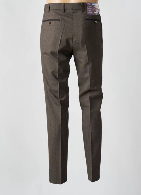 Pantalon slim marron MEYER pour homme