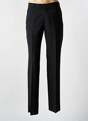 Pantalon slim tissage popeline taille normale noir SAINT HILAIRE homme