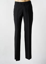 Pantalon slim tissage popeline taille normale noir SAINT HILAIRE homme