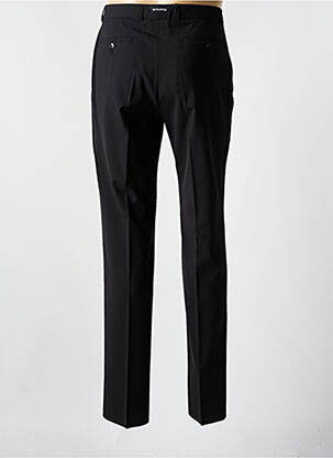 Pantalon slim tissage popeline taille normale noir SAINT HILAIRE homme