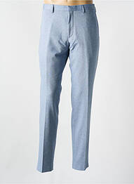 Pantalon slim tissage popeline taille normale bleu ROY ROBSON homme