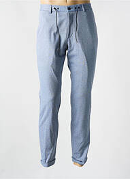 Pantalon slim tissage popeline taille normale bleu ROY ROBSON homme