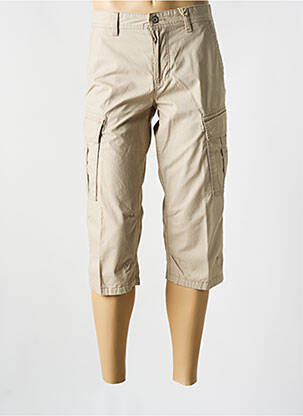 Pantacourt tissage popeline taille normale beige CAMEL ACTIVE homme