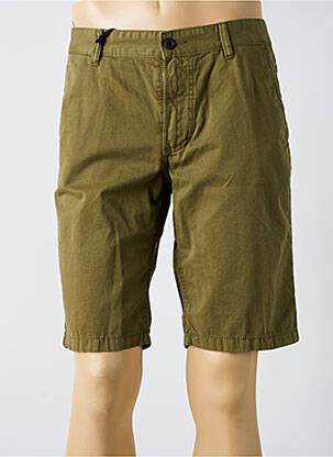 Bermuda tissage popeline taille normale vert CAMEL ACTIVE homme