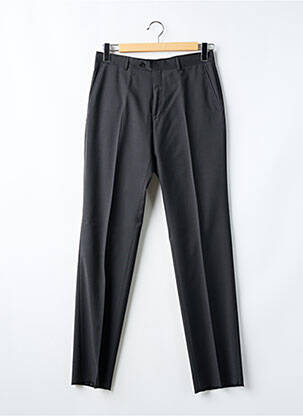 Pantalon slim tissage popeline taille normale gris CERRUTI 1881 homme
