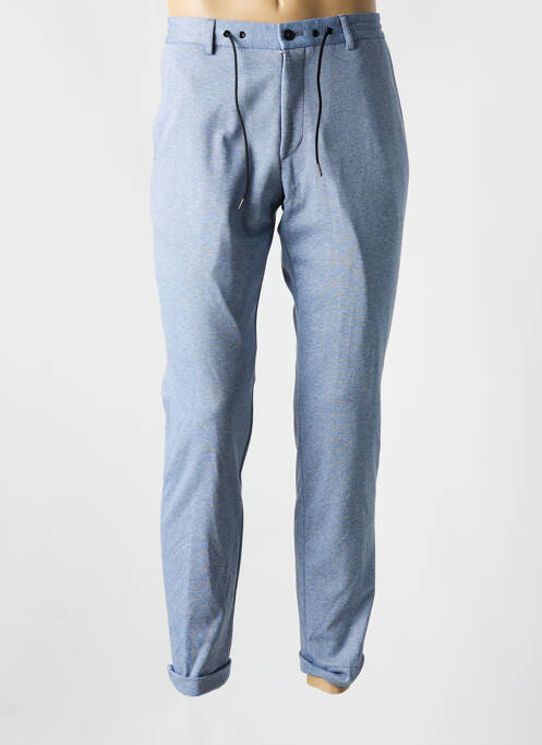 Pantalon slim tissage popeline taille normale bleu ROY ROBSON homme