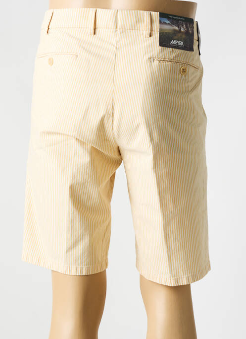Bermuda jaune MEYER pour homme
