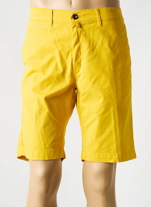 Bermuda jaune PIERRE CARDIN pour homme