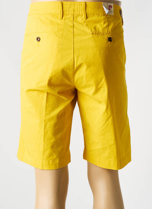 Bermuda jaune PIERRE CARDIN pour homme