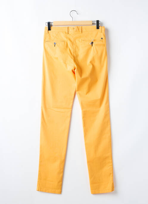 Pantalon chino orange BRUNO SAINT HILAIRE pour homme