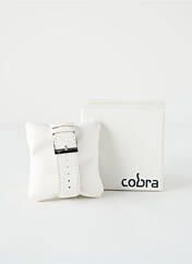 Montre blanc COBRA pour femme seconde vue