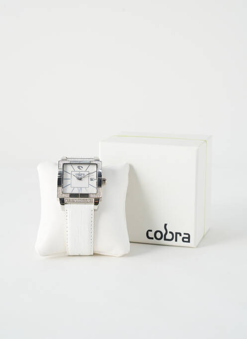 Montre blanc COBRA pour femme