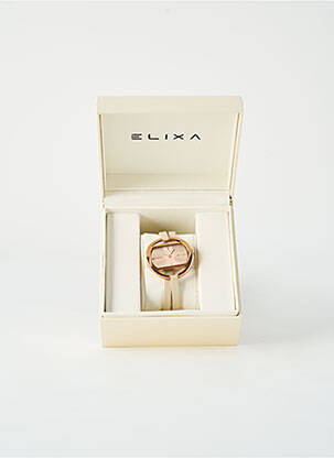 Montre beige ELIXA pour femme
