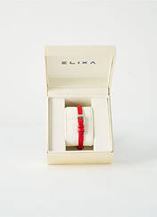 Montre rouge ELIXA pour femme seconde vue