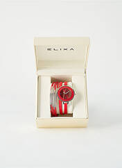 Montre rouge ELIXA pour femme seconde vue