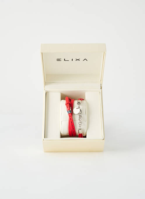 Montre rouge ELIXA pour femme