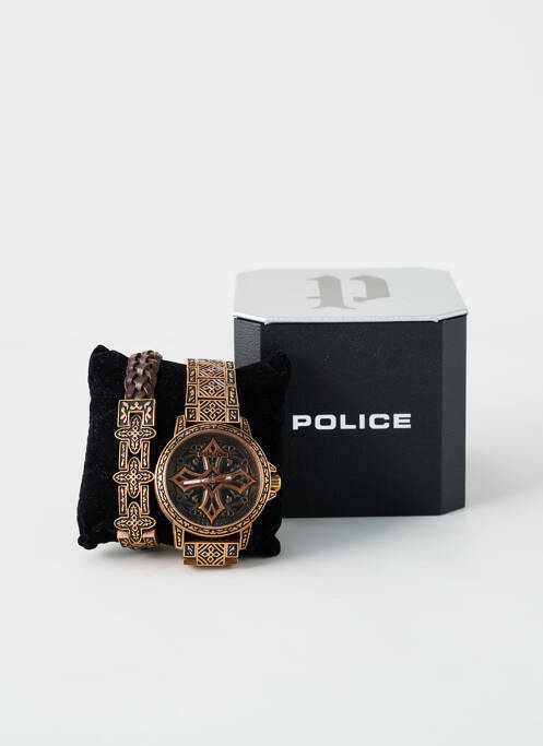 Montre or POLICE pour homme