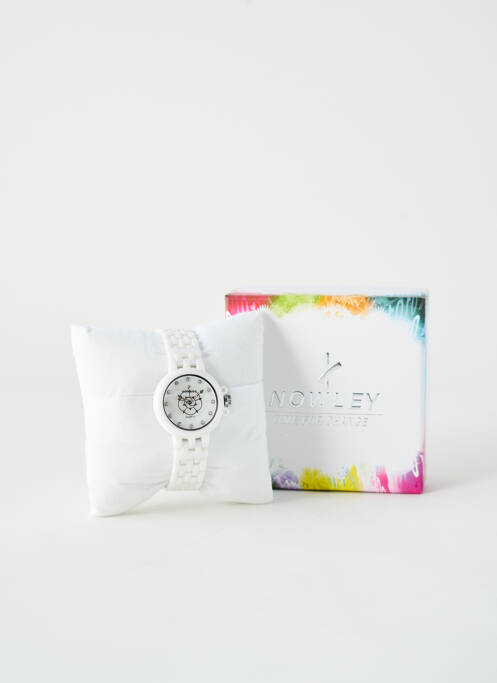 Montre blanc NOWLEY pour femme