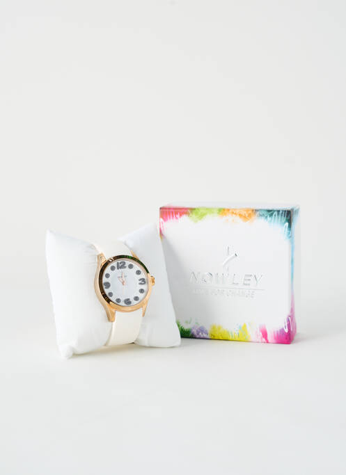 Montre blanc NOWLEY pour femme
