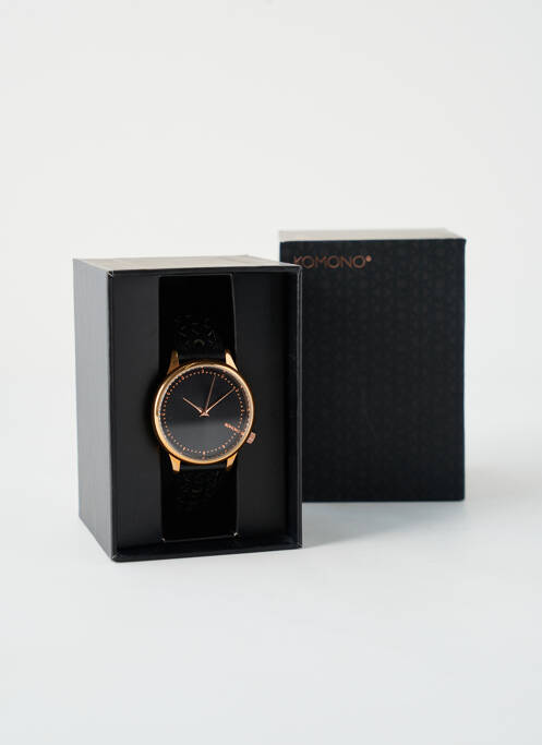 Montre noir KOMONO pour femme