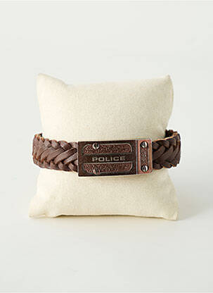 Bracelet matériaux métal marron POLICE homme