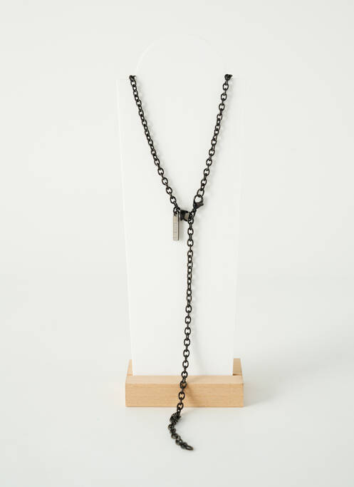 Collier noir POLICE pour homme