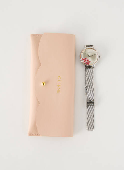 Montre argent OUI&ME pour femme