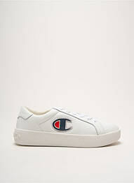 Baskets matière lisse talon de 4 à 6cm blanc CHAMPION femme