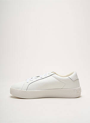 Baskets matière lisse talon de 4 à 6cm blanc CHAMPION femme