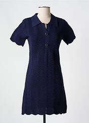 Robe courte bleu THE GOOD FAMILY pour femme seconde vue