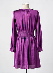Robe courte violet THE GOOD FAMILY pour femme seconde vue