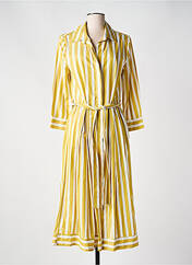 Robe longue jaune TOUPY pour femme seconde vue