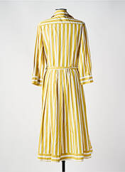 Robe longue jaune TOUPY pour femme seconde vue