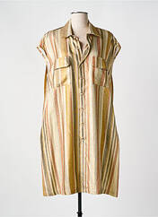 Robe mi-longue or HOD pour femme seconde vue