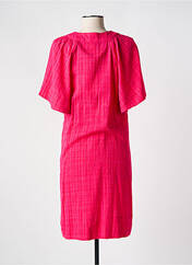Robe mi-longue rose STELLA FOREST pour femme seconde vue