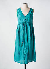 Robe mi-longue vert ZEN ETHIC pour femme seconde vue