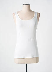 Top blanc MARINA V pour femme seconde vue