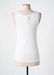Top blanc MARINA V pour femme seconde vue