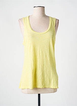 Top jaune AMERICAN VINTAGE pour femme