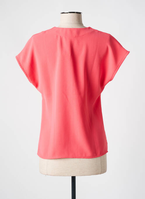 Top manches courtes manches courtes rose TOUPY femme