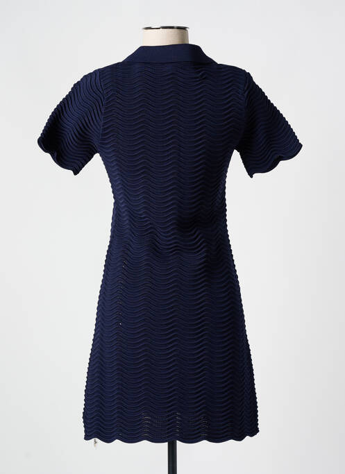 Robe courte bleu THE GOOD FAMILY pour femme