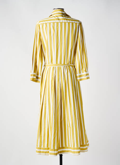 Robe longue jaune TOUPY pour femme