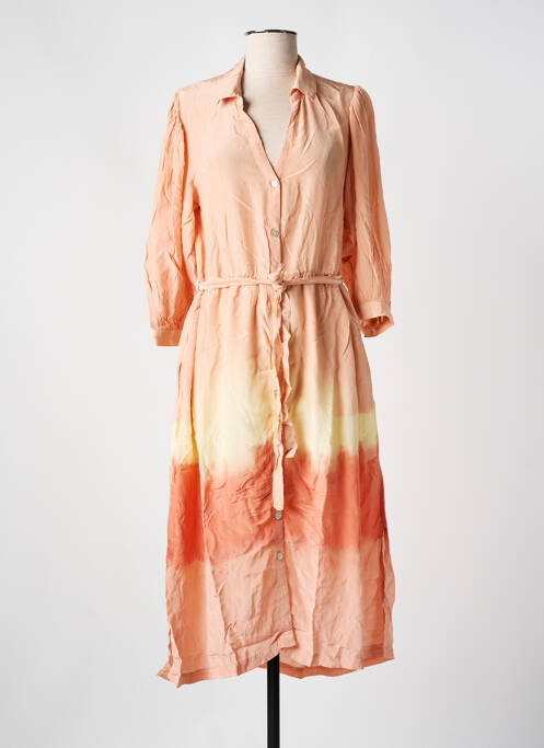 Robe mi-longue rose MKT STUDIO pour femme